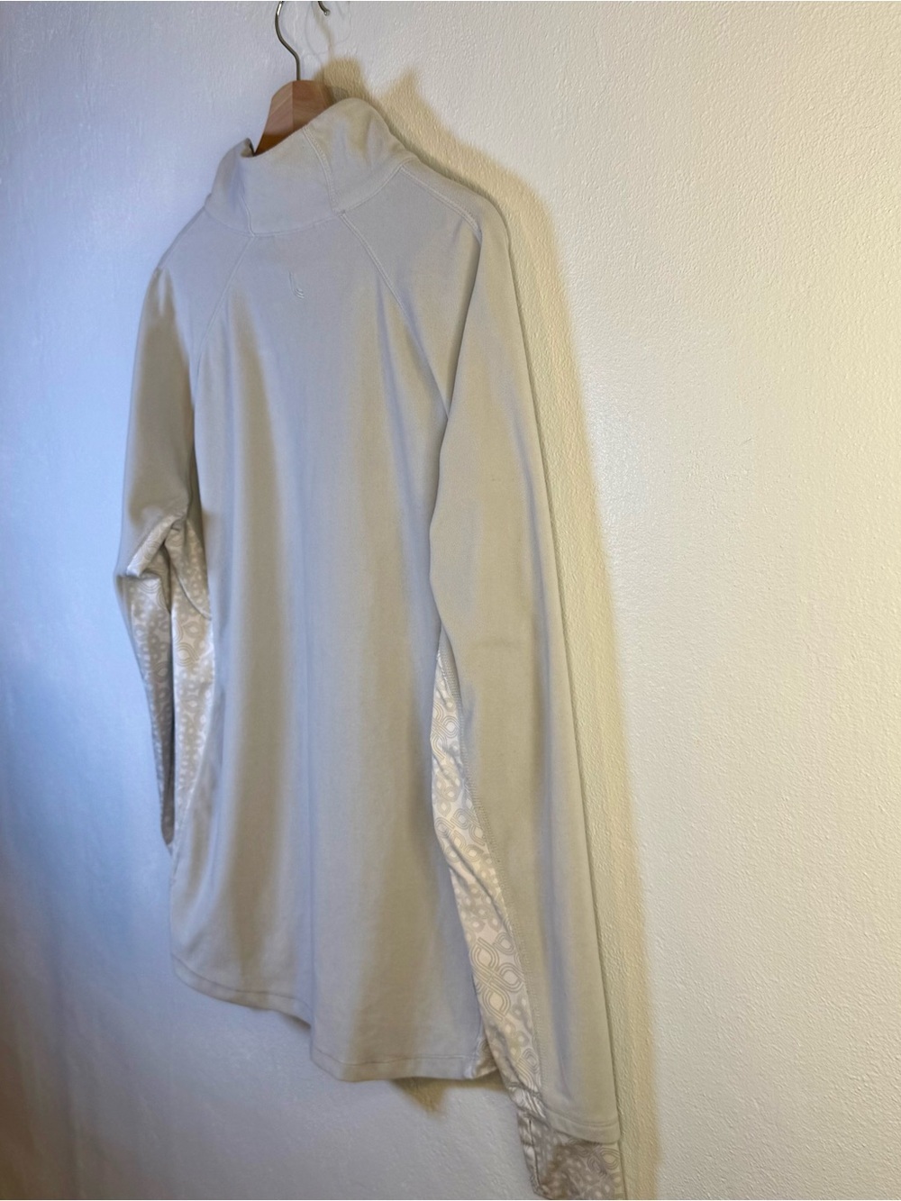 Lole Women’s Light Gray Quarter-Zip Pullover Top Size XL - Picture 14 of 16